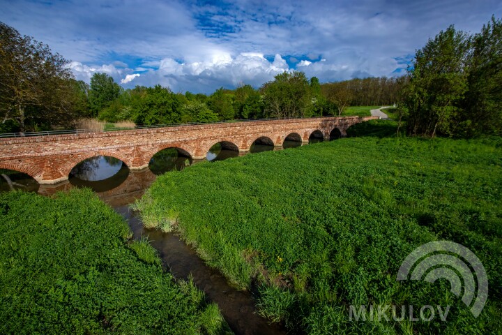 Backsteinbrücke - Portz Insel