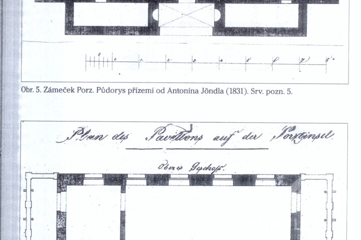 Jöndl - floor plans, 1831