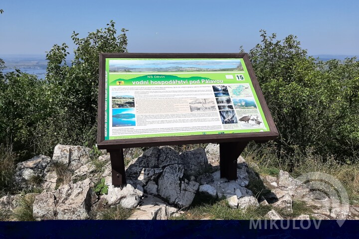 Water management beneath Pálava