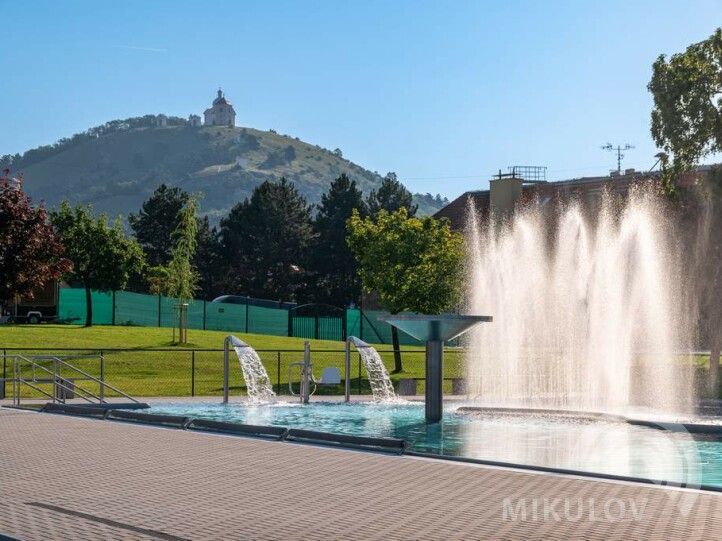 Areał kąpieliska Riviéra Mikulov