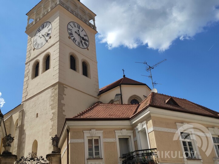 Wieża kościoła Mikulov