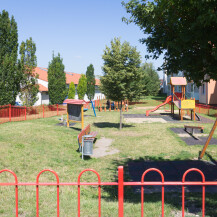 Kinderspielplatz bei Tesco