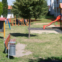 Kinderspielplatz bei Tesco