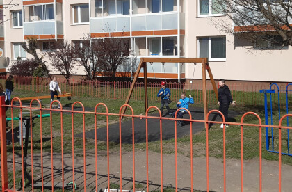 Children's playground at Tesco